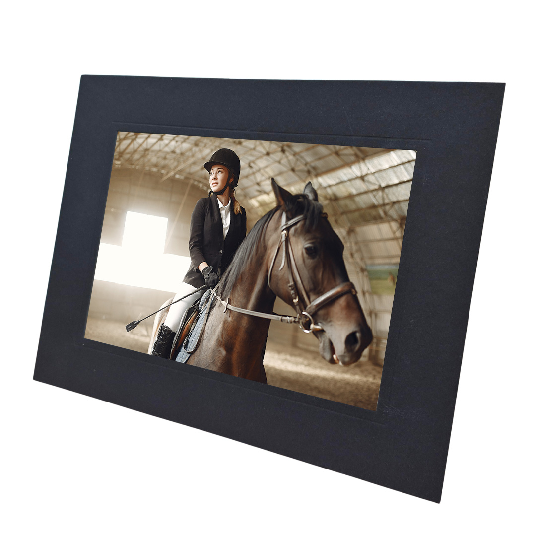 8x10 Modern Black Photo Mounts (100)