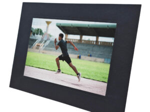 5x7 Modern Black Photo Mounts (100)