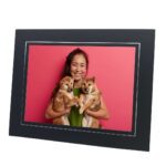 6x8 Sapphire Black and Silver Photo Mounts (100)