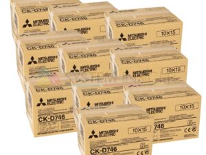 Mitsubishi CK-D746 4x6 Media - 10 Box Bundle